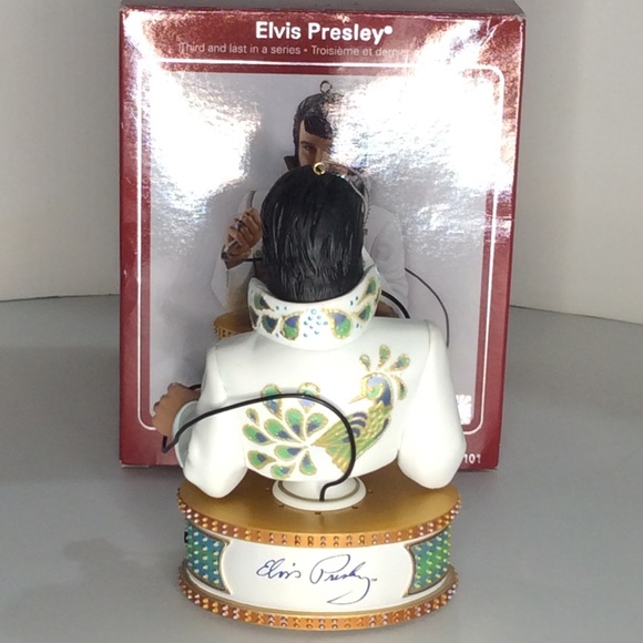 NIB Elvis Presley musical ornament collectible - Picture 6 of 13